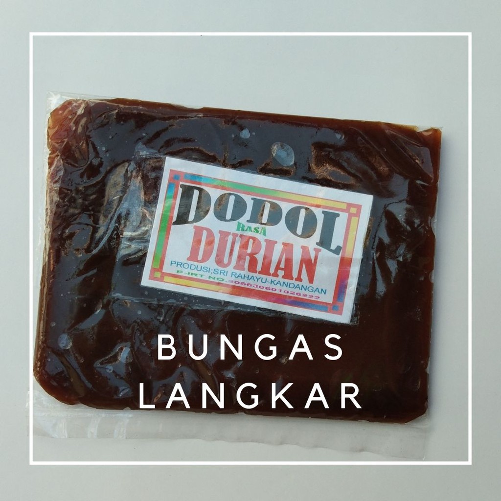 

DODOL KANDANGAN RASA DURIAN