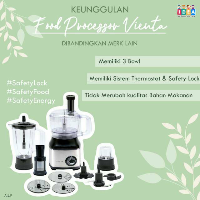 Food Processor Vienta