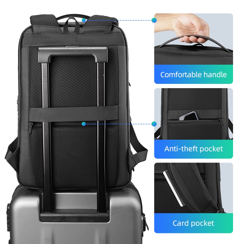 Mark Ryden Tas Ransel Backpack Laptop 15.6 Inch TSA Lock MR9000