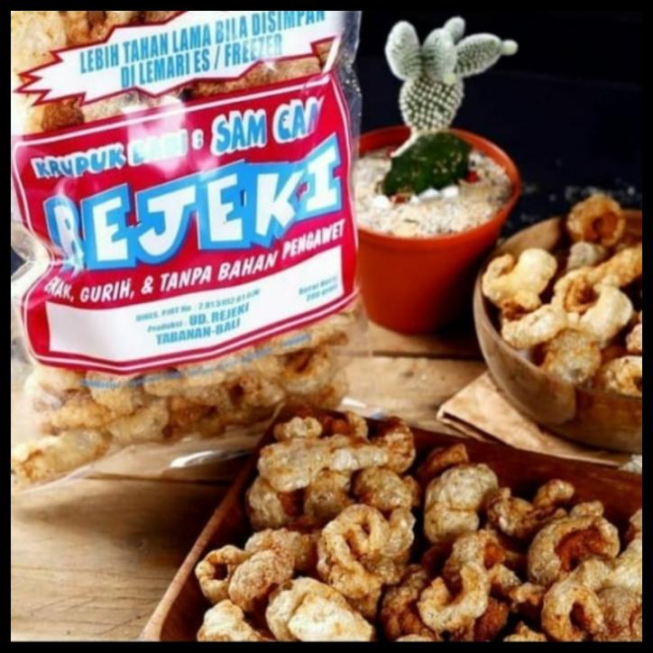 

DISKON TERBATAS !!! KERUPUK / DOROKDOK BABI SAM CAM 200GR (NON HALAL) TERLARIS