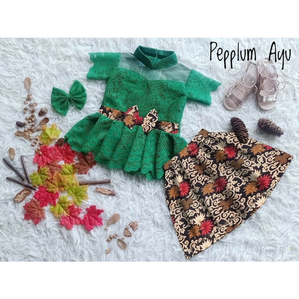 *[RXFK] Set Anak Perempuan / Pakaian Setelan Anak Batik / Setelan Anak / Baju Setelan Anak Batik