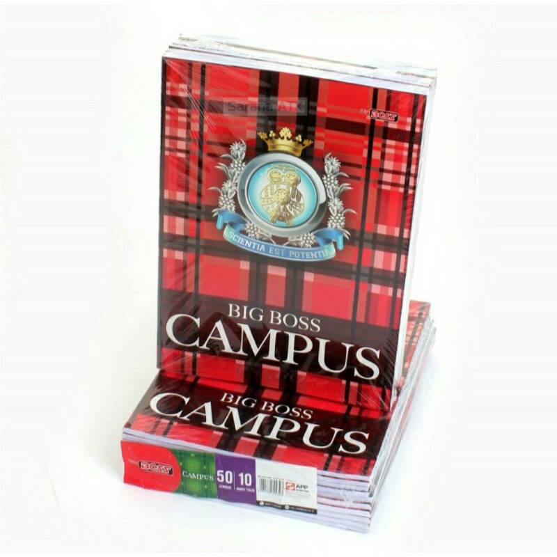 

MURAH Buku Tulips Big Bos Campus isi 50 lembar Perpak