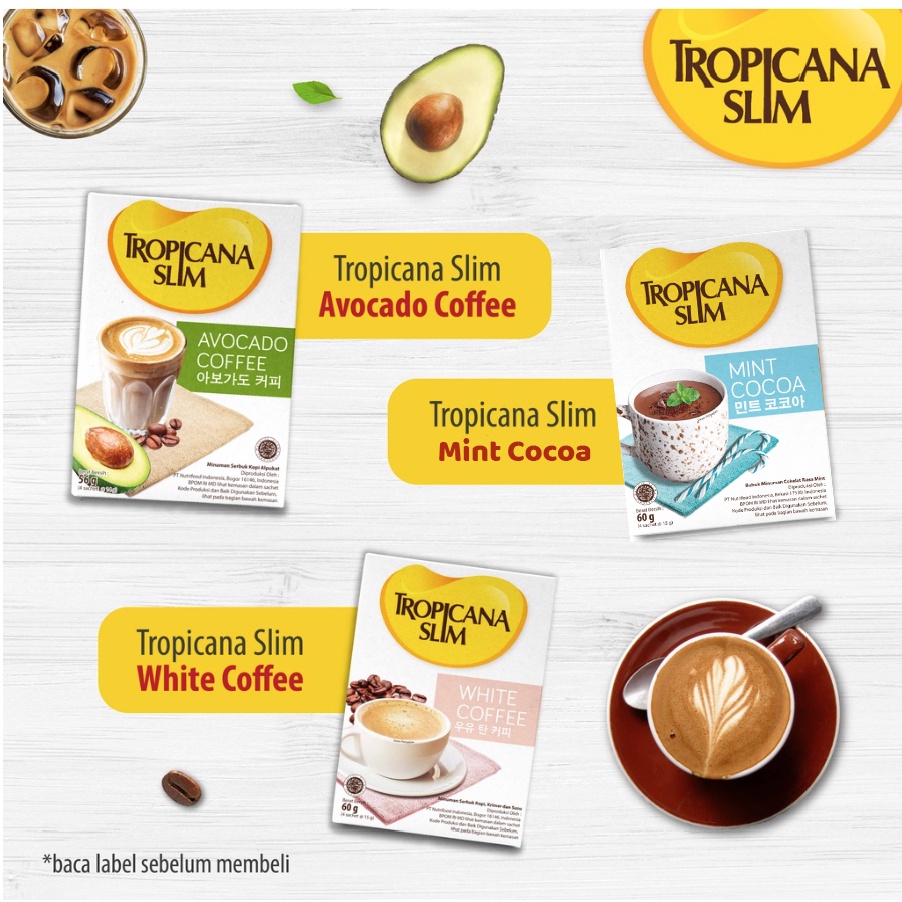 

Kopi Tropicana Slim Coffee 4's/box - ALL VARIANT