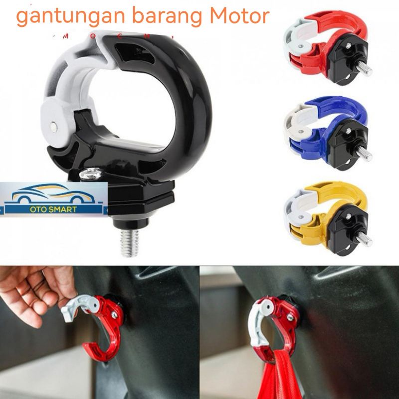 Gantungan Barang Motor Metic Besi Universal Buat Semua Motor Model Q