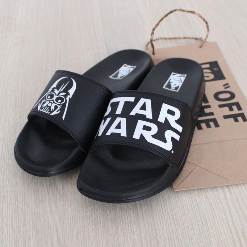 ( READY ) SANDAL SLOP PRIA STAR WARS I SANDAL SLIDE I KUALITAS IMPORT