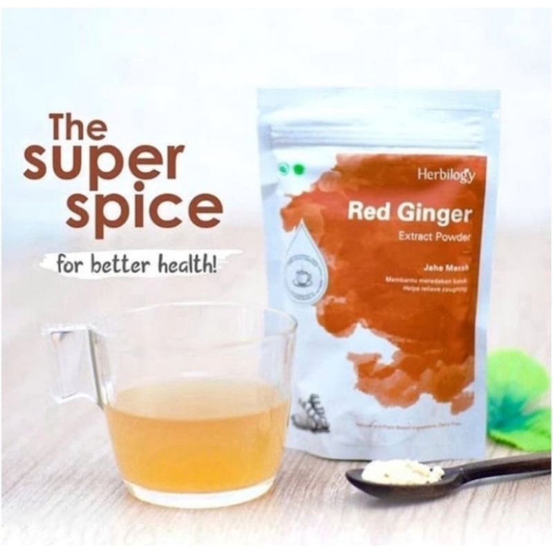 

Herbilogy Jahe merah / Red Ginger