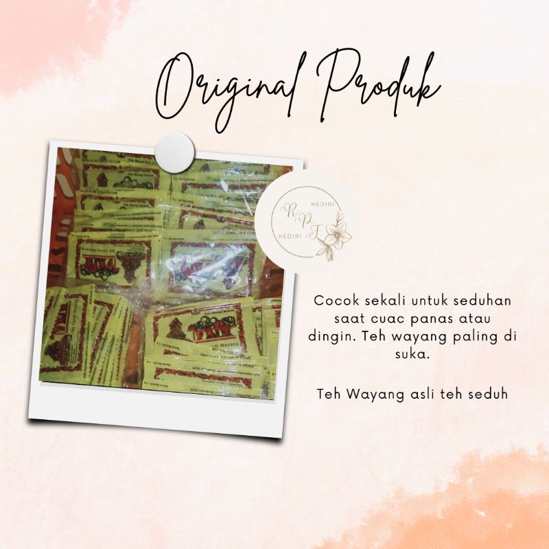

Teh Candi Wayang 1 Pack isi 50pcs