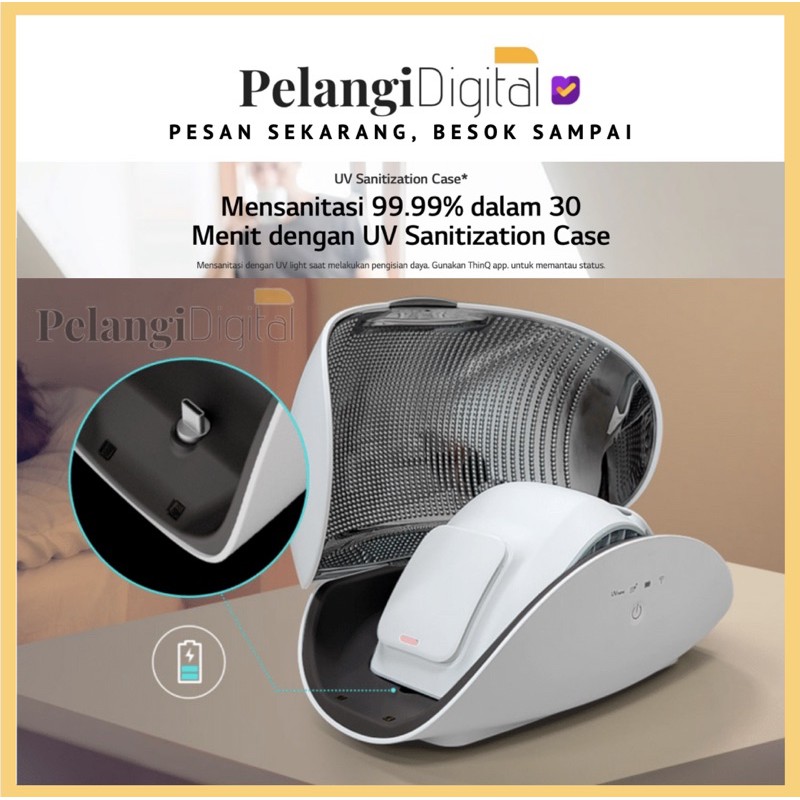 LG UV Sanitation Case untuk PuriCare Mask / Masker Purifier - PWKAUW01