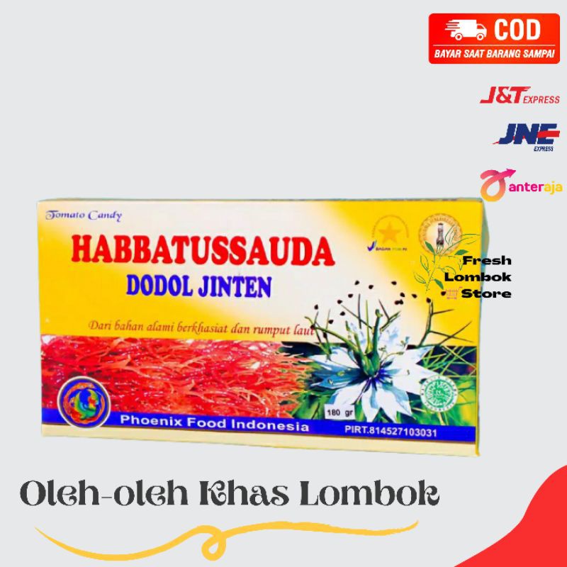 

Dodol Habbatusauda Jinten Lombok Phoenix Food 160 gr