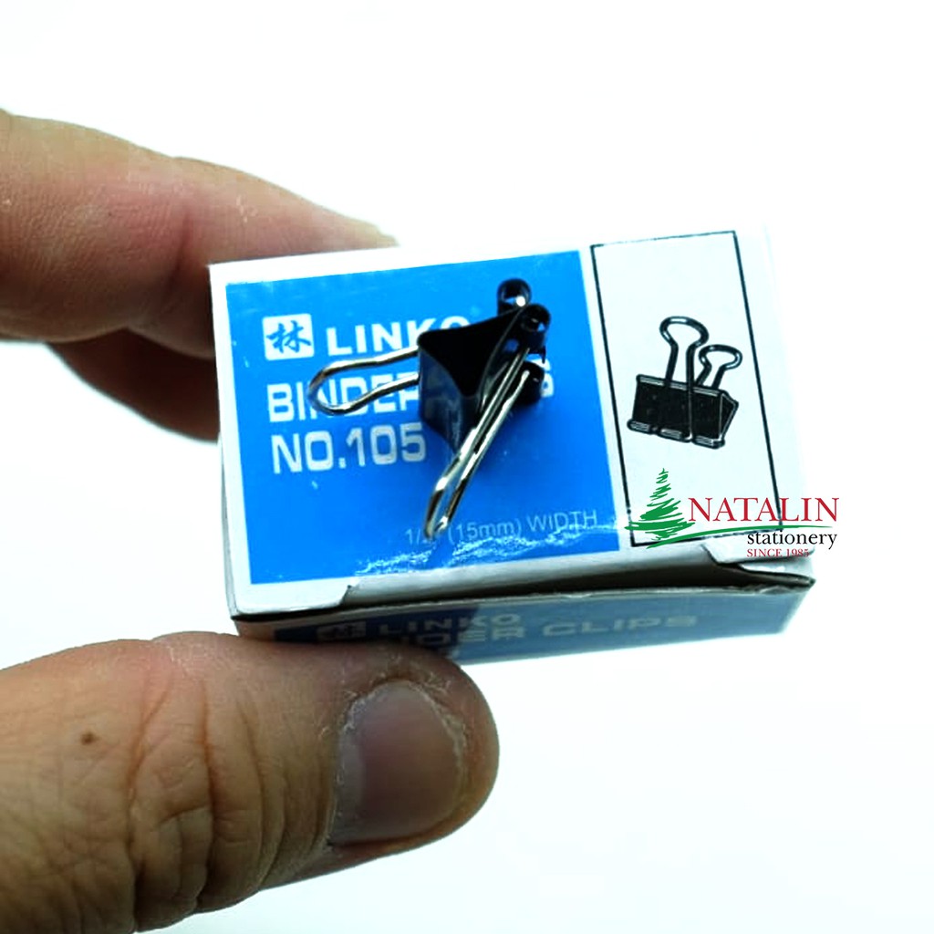 

BINDER CLIP 105 ( 15 mm ) LINKO