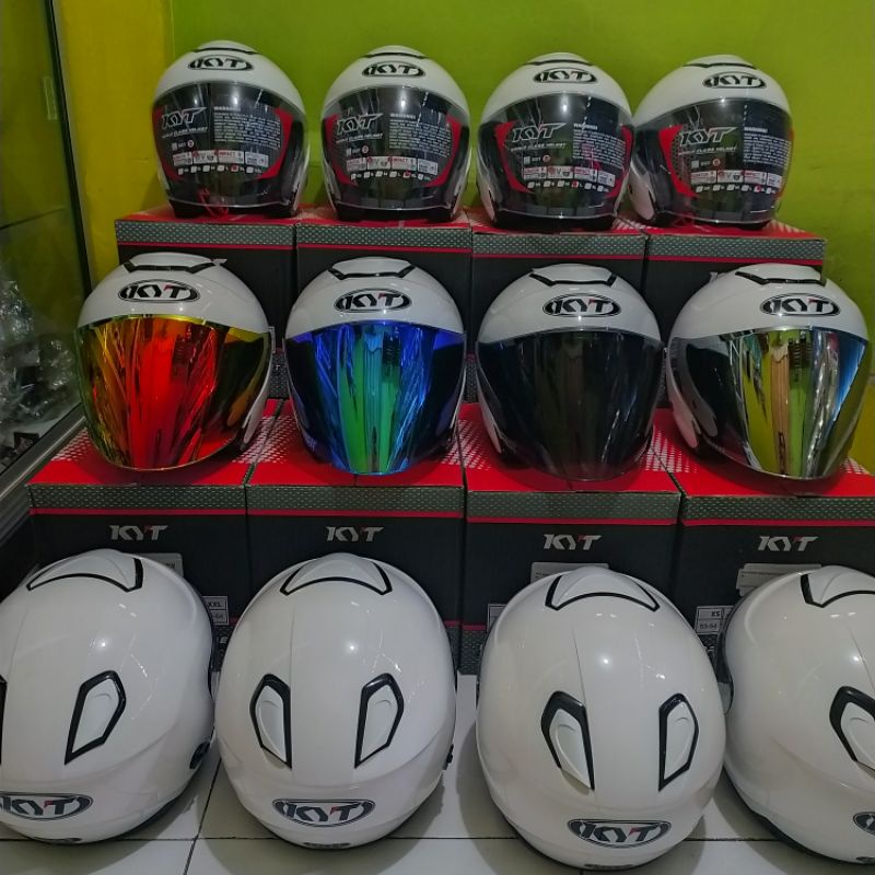 helm KYT Kyoto white solid