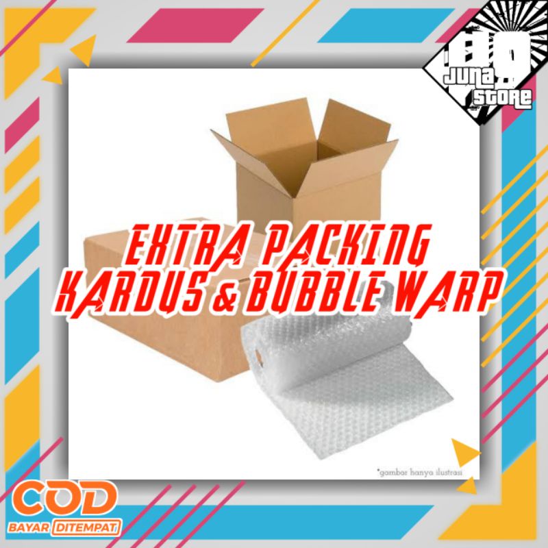 

Packing Tambahan - Dus dan Bubble Wrap