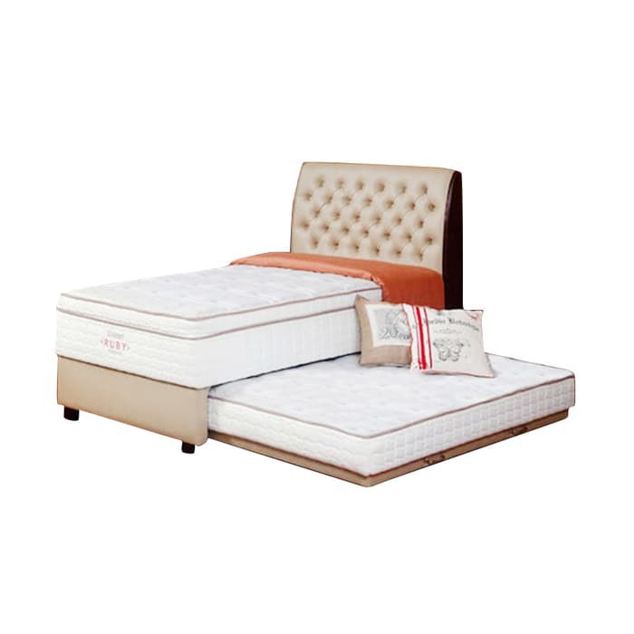 Guhdo Kasur Springbed 2In1 Ruby Dream - Full Set Virginian - Khusus Jabodetabek