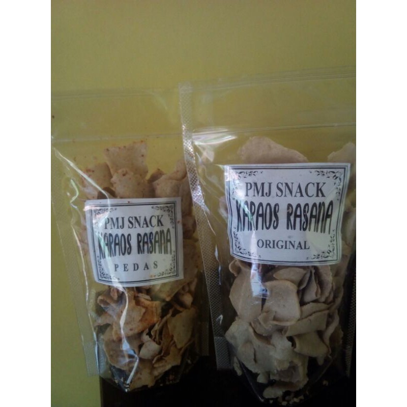 Keripik basreng PMJ SNACK packing standing pouch