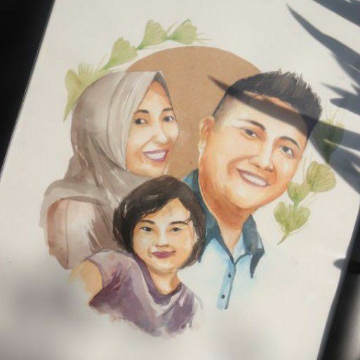 

LUKIS WAJAH KOLASE (hampers / kado wisuda / oleh-oleh)