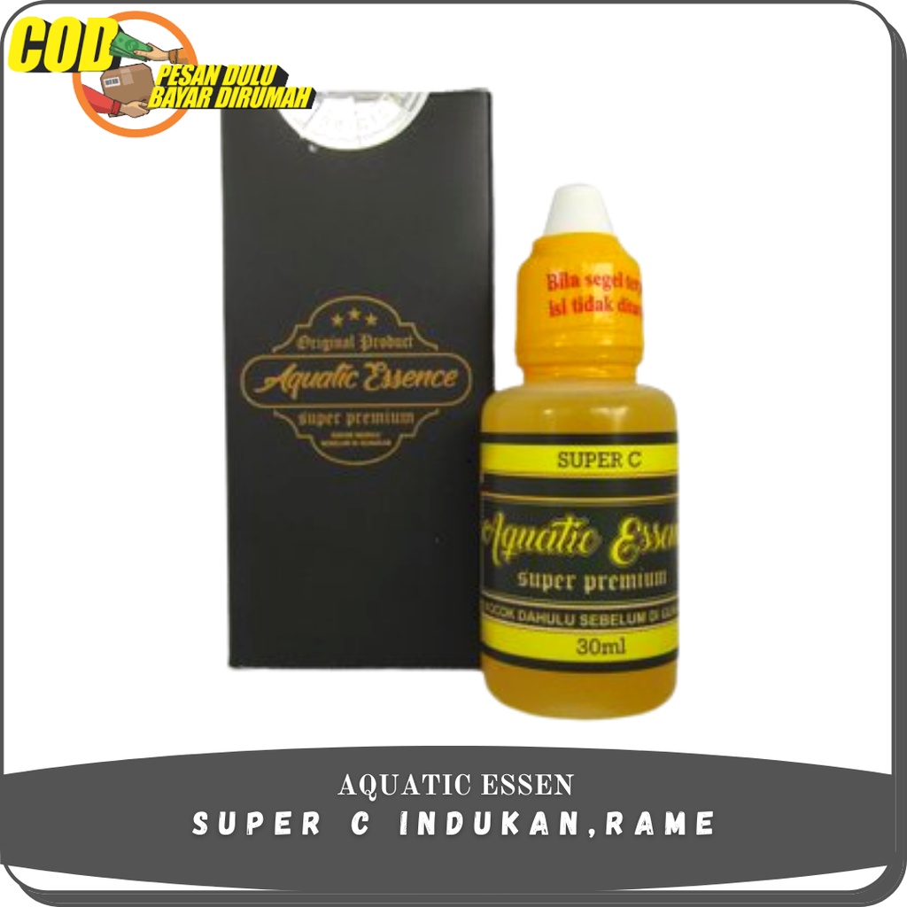 ESSEN SUPER C Khusus Ikan Mas Paling Jitu - Aquatic Essen - Essen Super Premium - Best Product 