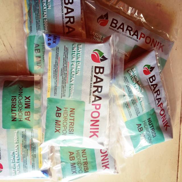 

AB mix sayur 5 liter pekat