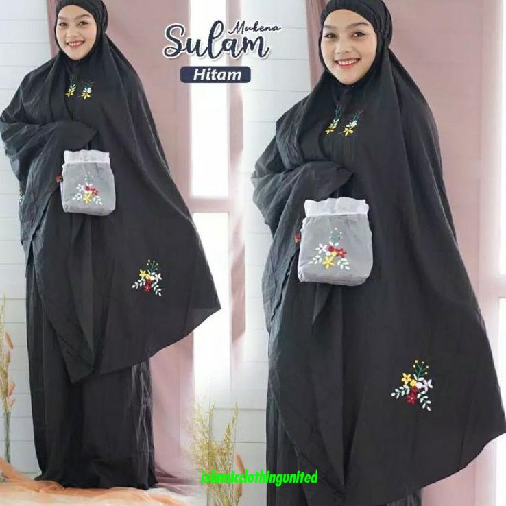 Ready MUKENA PARASUT TAS ORGANDI SULAM PITA $ - EVR