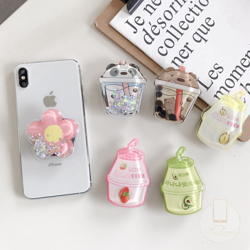 Popsocket Hp Universal Bentuk Kartun We Bare Bears 3d