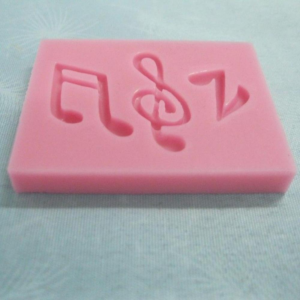 R-FLOWER Cetakan DIY Fondant Chocolate Musical Note