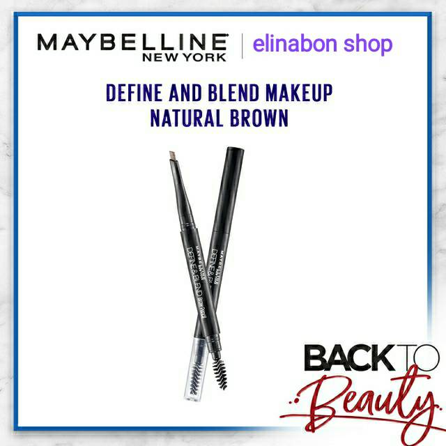 Maybelline define&amp;blend eye brow natural brown