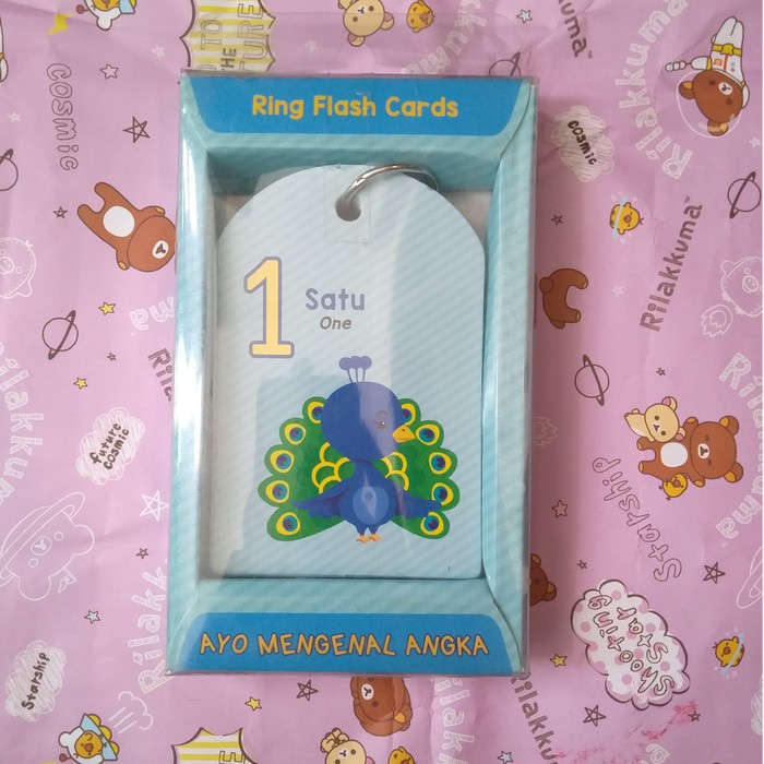 Ring Flash Cards : Ayo Mengenal Angka