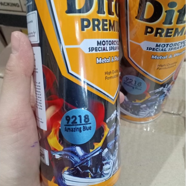 DITON Premium Pilok Pilox Cat Semprot 400cc - H9218* Amazing Blue / Biru Muda Metalik (9218)