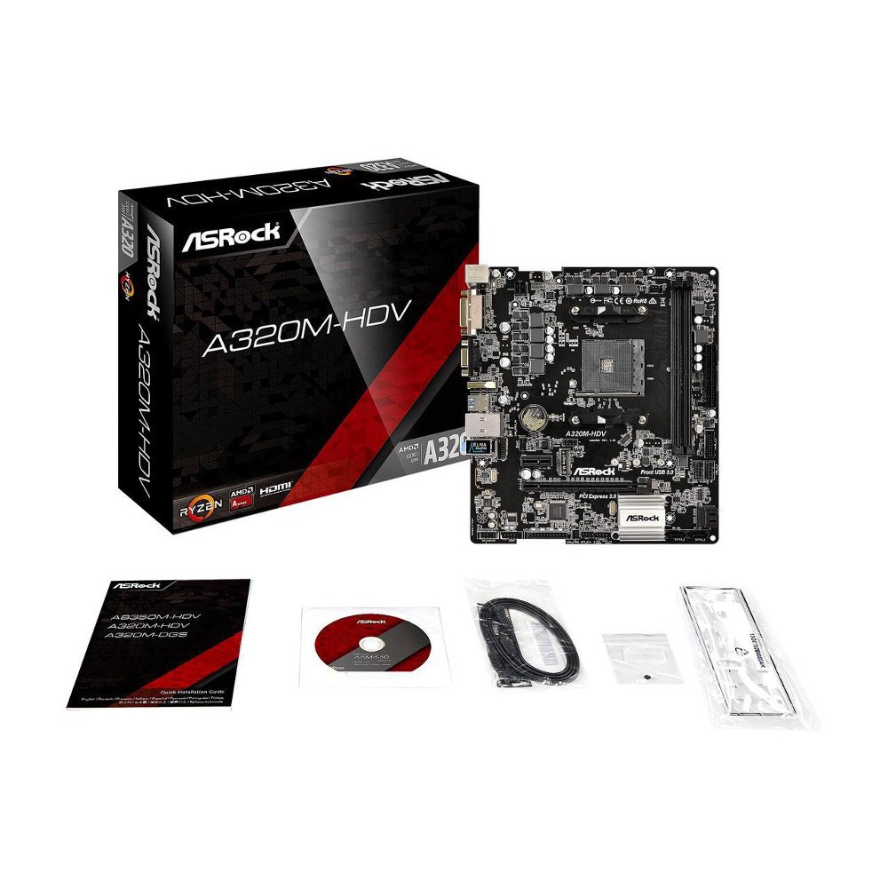 Asrock A320M-HDV Socket AM4 Berkualitas