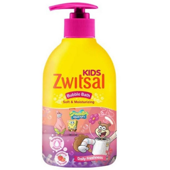 [sabun mandi cair anak-anak] zwitsal kids 2 in 1 hair &amp; body wash 280ml varian  natural &amp; nourishing care ,soft &amp; moisturizing