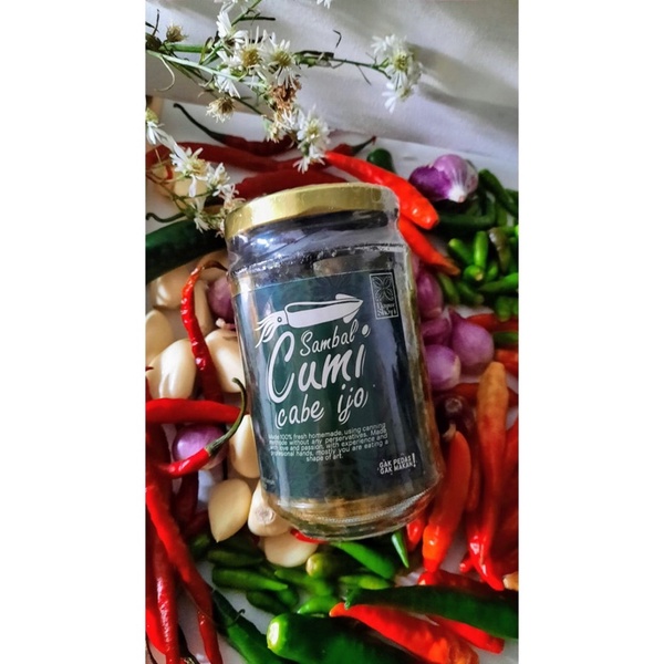 

SAMBAL CUMI CABE IJO KEMASAN JUMBO