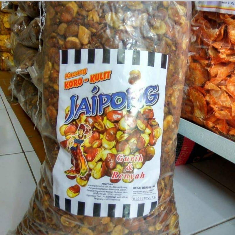 

Kacang Koro kulit asin isi 4kg