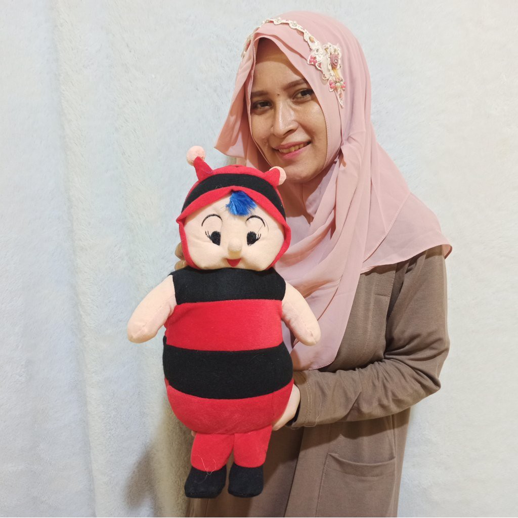 Boneka lebah haci S honey bee murah