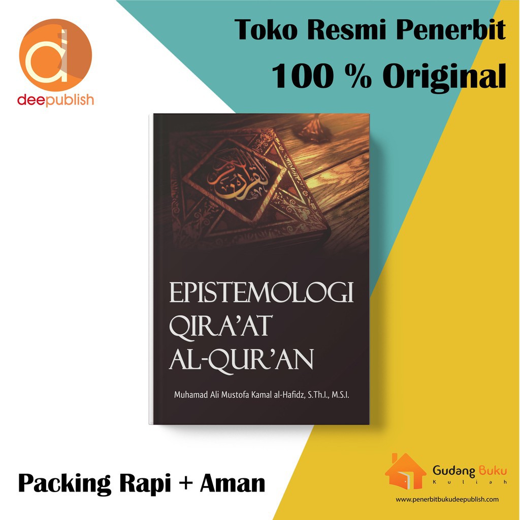 Epistemologi Qiraat AlQuran (Buku Ori, Murah, berkualitas)