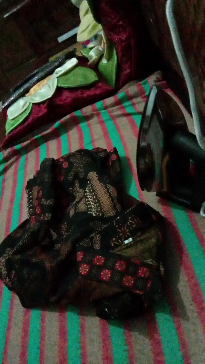 Batik Couple Keluarga Sania Ruffle Ori Ndoro Jowi Dnt Motif Pulau