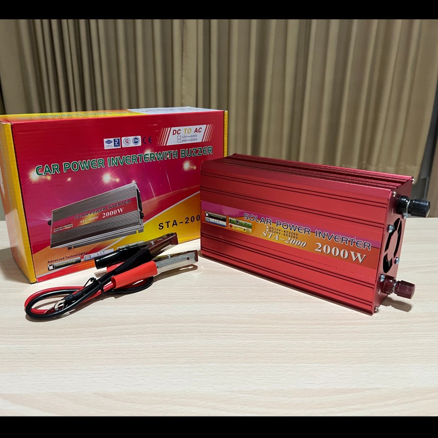 INVERTER DC 12V TO AC 220V 2000 WATT POWER INVERTER 2000W