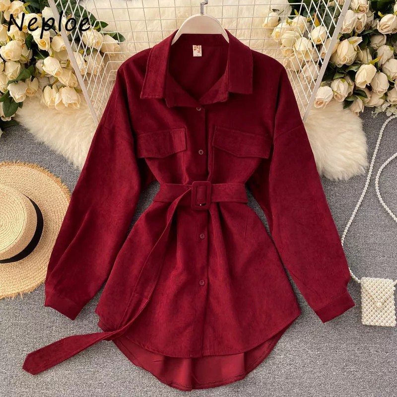 JOYQUEEN - Baju Atasan Wanita Terbaru 2021 / Blouse Wanita Kekinian Korean Style / Blouse Tika-Merah