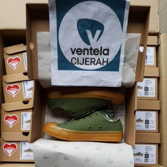 Ventela  BT 70's  Low Army Green Gum