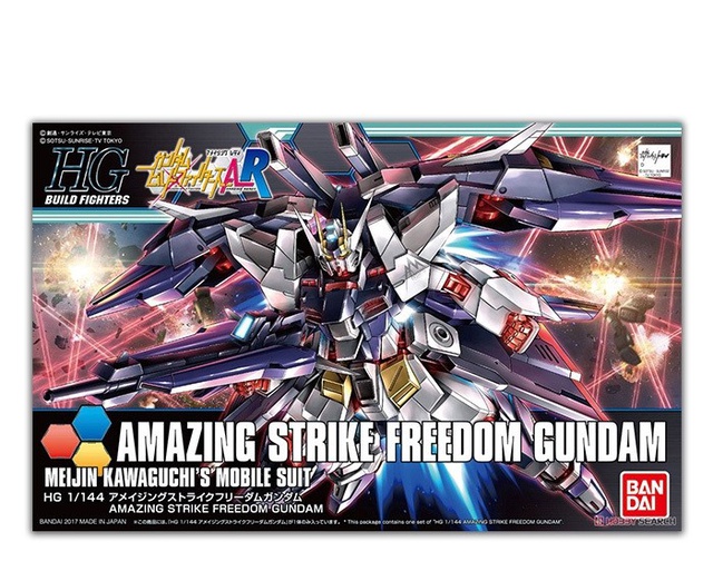Gundam HGBF 053 Amazing Strike Freedom 16576/55445  / Gunpla / Mokit / Bandai / Original / Figure