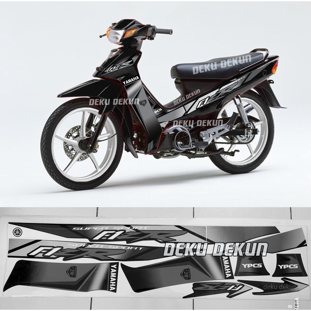 Striping fizr f1zr fiz r Variasi Hitam Gold Model Malaysia