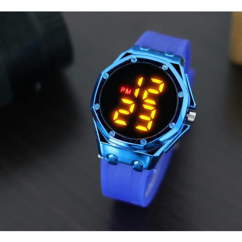 BISA COD✅ Jam Tangan Sport Digital Rubber Untuk Wanita Dan Pria Fashion Gaya Korea Import