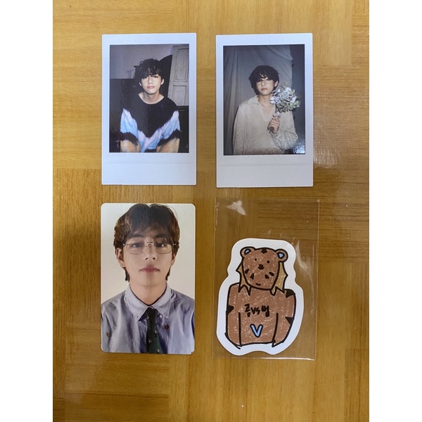 BTS TAEHYUNG PC PHOTOCARD OFFICIAL DECO KIT SET