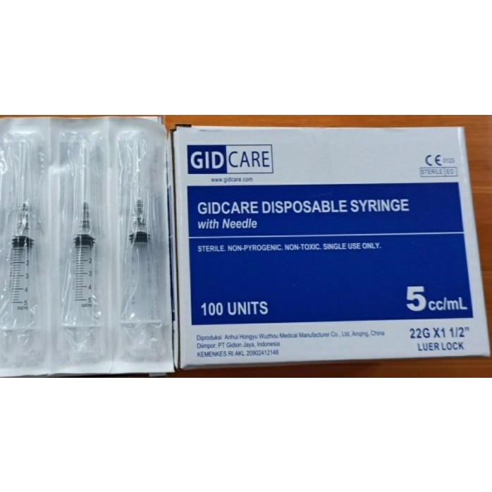 Spet / Spuit 5cc Gidcare