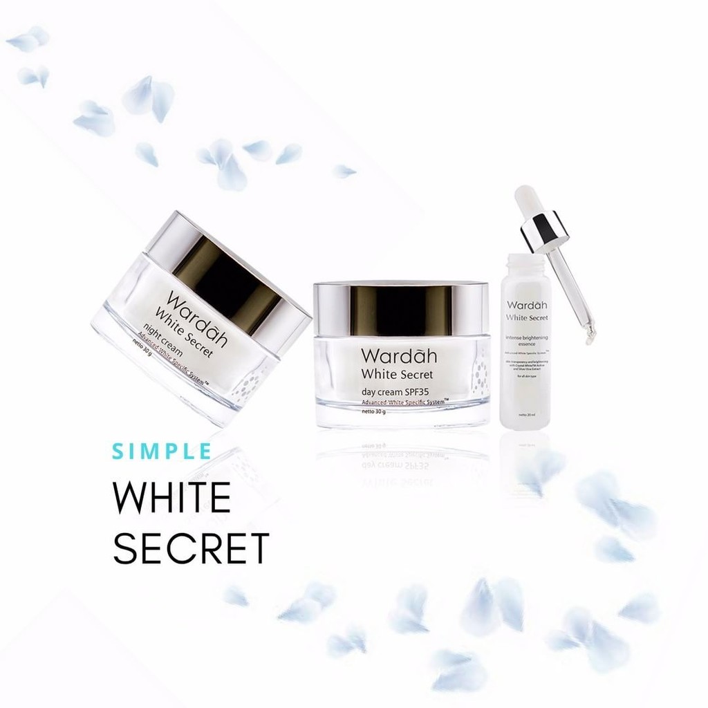 Promo Gratis Ongkir  Paket Wardah White Secret Series 3 IN 1