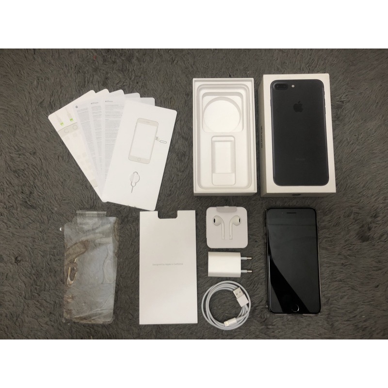 iphone 7plus 32gb black second ibox