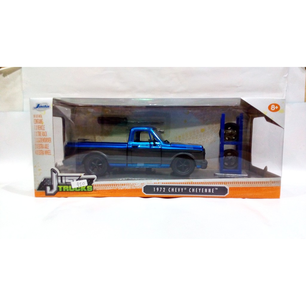 Diecast Miniatur Mobil Klasik Pick Up Chevrolet Chevy Cheyenne 1972 Jada Truck Harga Murah