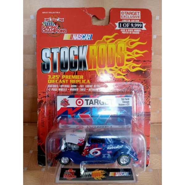 RACING CHAMPIONS STOCKRODS 34 FORD COUPE ISSUE 21 PREMIUM