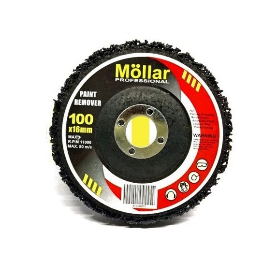 MOLLAR Clean and Strip 4 inch Amplas Disc Gerinda Cat