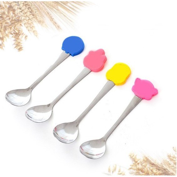 Sgmshop Sendok teh karakter sendok kartun lucu karakter tea spoon