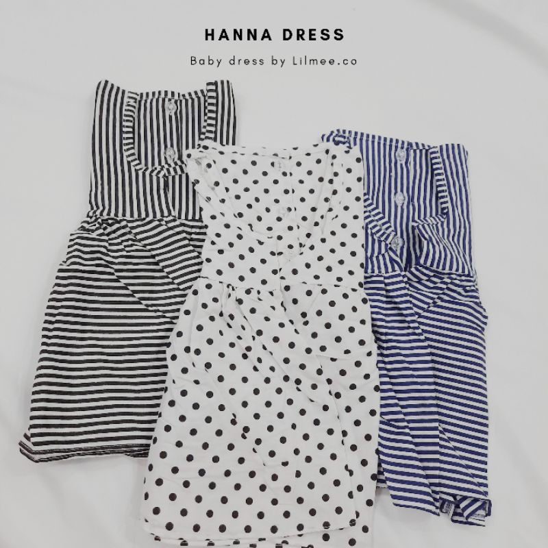 [Baju Anak / Dress Bayi / Baby Girl Daily Wear] Hanna Dress