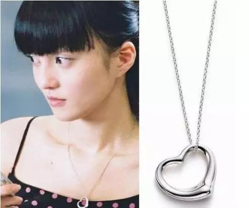 MORYMOSHI K07 Kalung Liontion Love Silver Fashion Wanita Korea Aksesoris